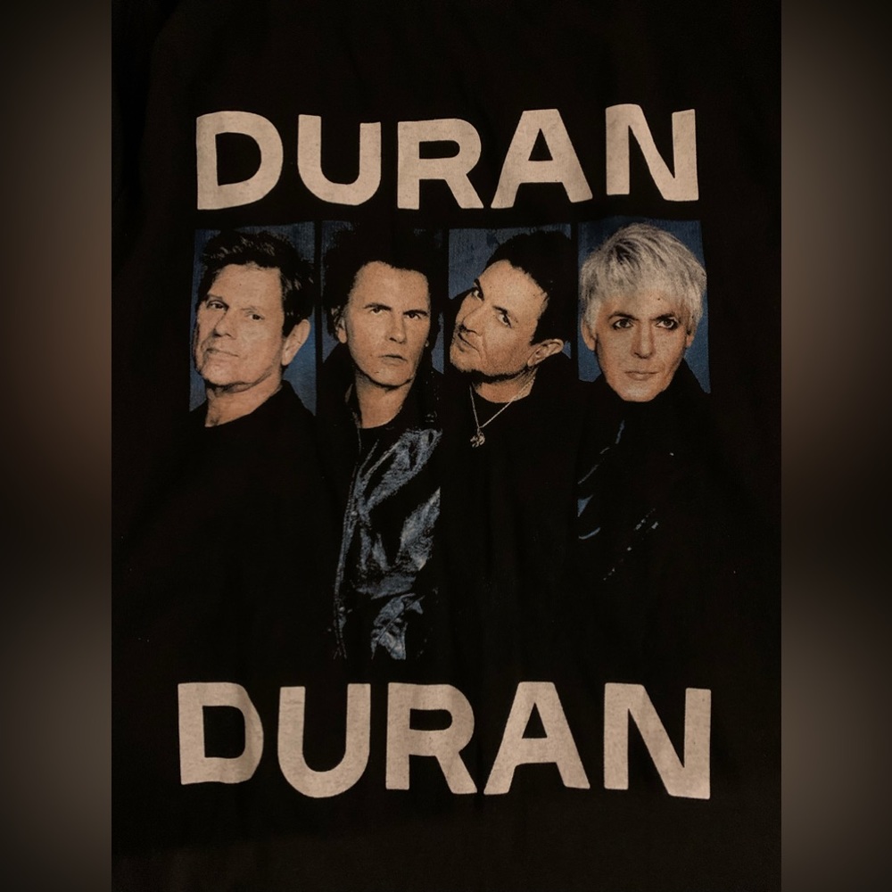 Duran Duran Concert T-shirt medium size black
